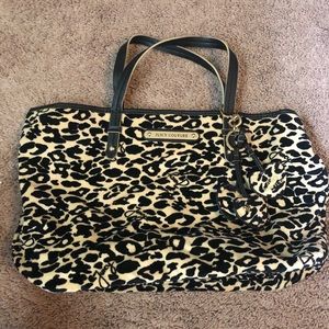 Juicy couture animal print handbag